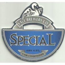 Vale Brewery Special Pump Clip